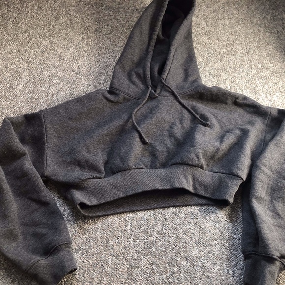 SOLD - TNA Cropped Hoodie - Picture 1 of 3